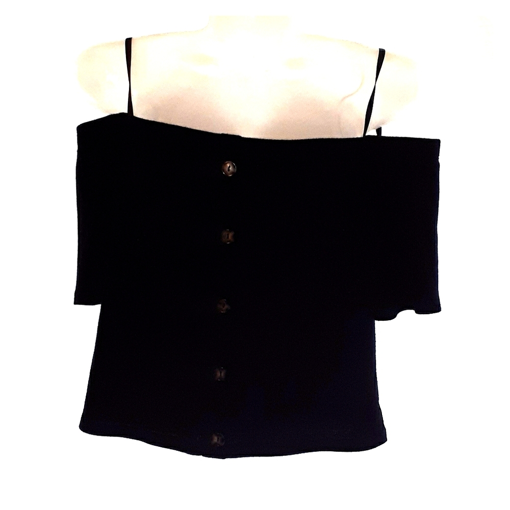 Off the shoulder crop top